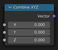 合并 XYZ 节点。